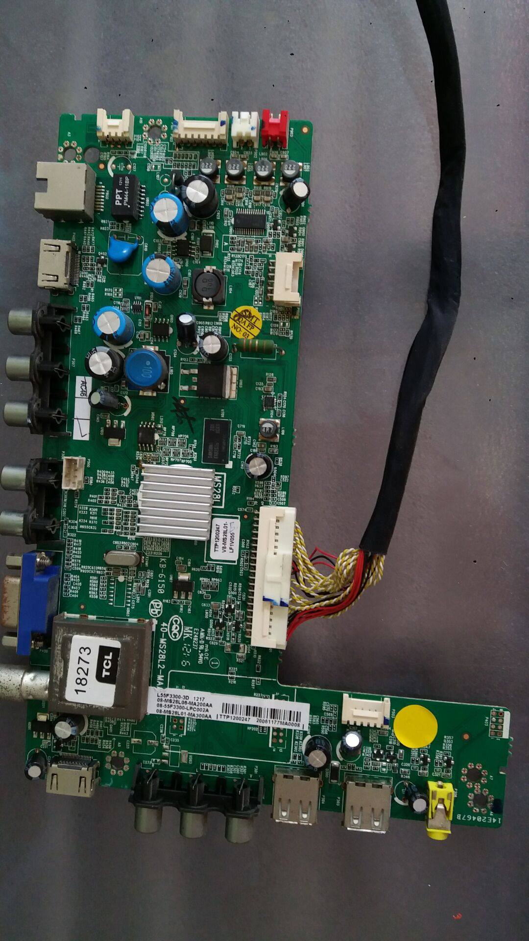 Original dress Sanyo 42 43 48CE680LED Motherboard 40-MS28L2-MAB2HG soundboard LVF430SSTM