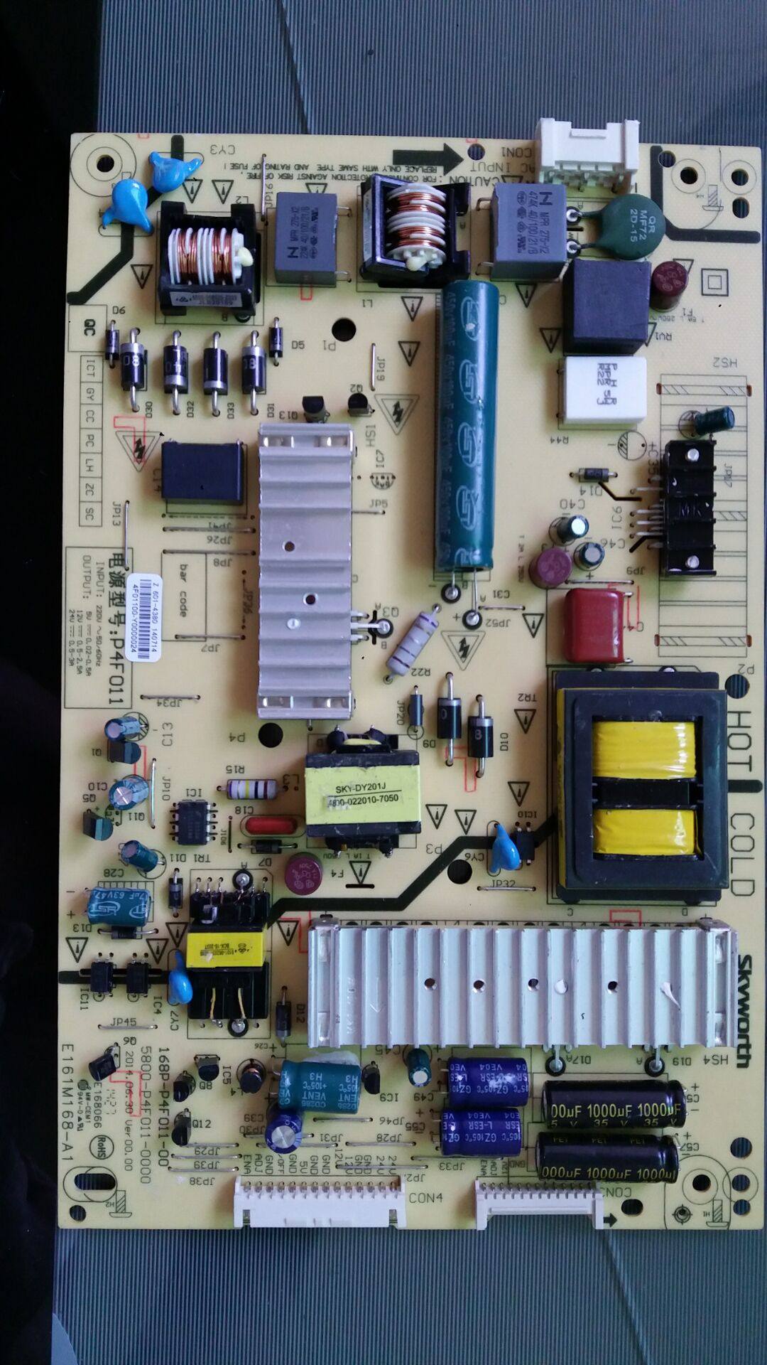 Original Loaded Innovative 168P-P4F011-00 5800-P4F011-0000 Power Supply Board