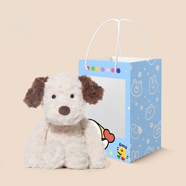 Japanese Sc Cuddly Puppy Jack Plush Toy Cute Dog Comfort Plush Doll Birthday Gift