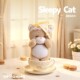 Japanese Sc Sleepy Cat Plush Toy Cute Doll Sleeping Pillow Girl Doll Birthday Gift