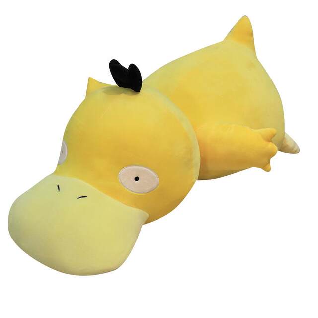 Hong Kong Sc Psyduck Plush Toy Pillow Doll Pet Toy Lying Duck Birthday Gift