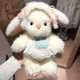 Japanese St Talking Rabbit DIY Plush Toy Handmade Stuffed Animal LAOSHU Cute Bunny Doll