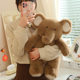 Japanese St Cute Children's Toy Coco Elephant Plush Doll Big-Eared Elephant Holiday Gift Children's Sleeping Companion Doll