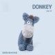 Japanese Sc Landy Little Donkey Plush Toy Cute Doll Sleeping Pillow Girl's Doll Stuffed Toy Birthday Gift