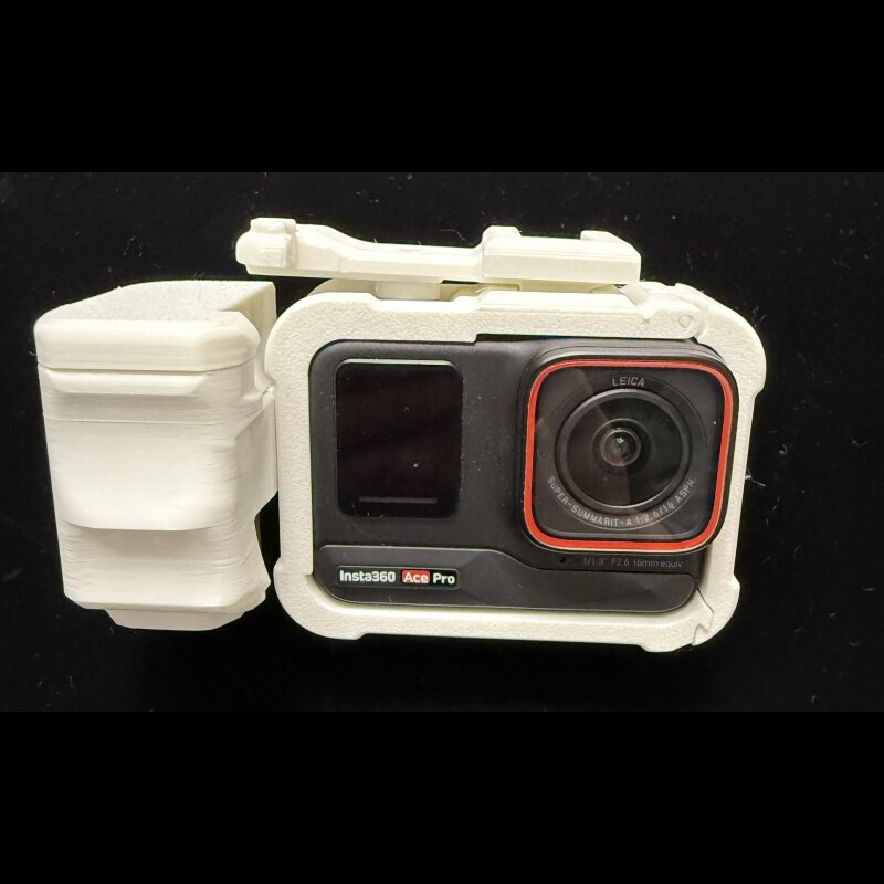 影石Ace Pro1/2运动相机📷️装3D打印Switch款手柄兔笼？街拍玩家必看！