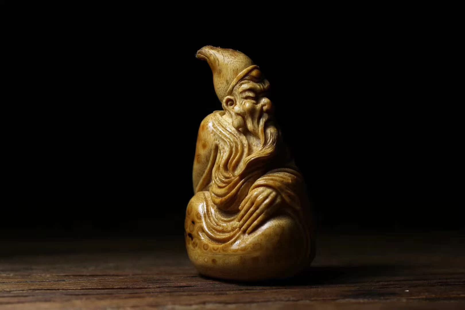 Bamboo Root Bamboo Carving Bamboo Root Carving Ornament Handle Pendant Accessories Bamboo Root Old Man