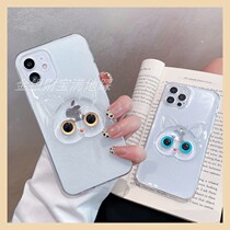New Solid 3D Kitty Resin Accessories Handmade Creative DI Transparent Cat Cream Drip Glue Cell Phone Shell Patch