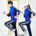 Bộ đồ thể thao mùa xuân và mùa thu Đồng phục nam và nữ Cặp đôi học sinh trung học - Thể thao sau bộ quần áo thể thao nam Thể thao sau