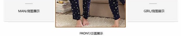 Mùa xuân và mùa thu Hàn Quốc của bộ đồ ngủ đôi cotton dễ thương cho nữ mùa thu mặc áo dài tay nam phục vụ gia đình phù hợp với mùa thu đông bộ đồ thể thao nữ