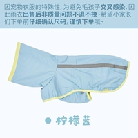 Лимонный синий