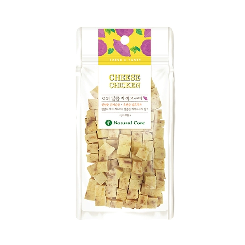 Натуральное ядро ​​корейское домашнее сырное зерно вкусное награда куриная плюша