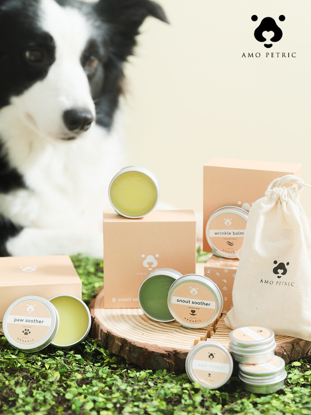 Denmark AMO pet nose cream Tear cream Foot cream AMO dog cat nose head moisturize paws to remove tears