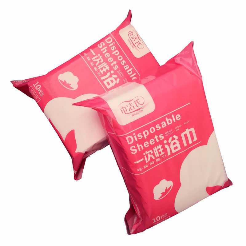 Jinjie's Disposable Bath Towel Travel Compressed Large Adult Bath Towel for B&B, Hotel, Sauna, and Beauty, Absorbent Towel