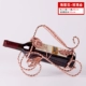 Giá rượu rượu thủy tinh giữ rượu vang chai giá bữa ăn KTV rượu vang khay rượu vang tủ rượu cá tính kệ sắt rèn rượu vang - Rượu vang