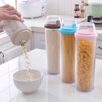 Noodle storage cans Plastic sealed cans Kitchen noodle boxes Food storage cans for grains and grains cans