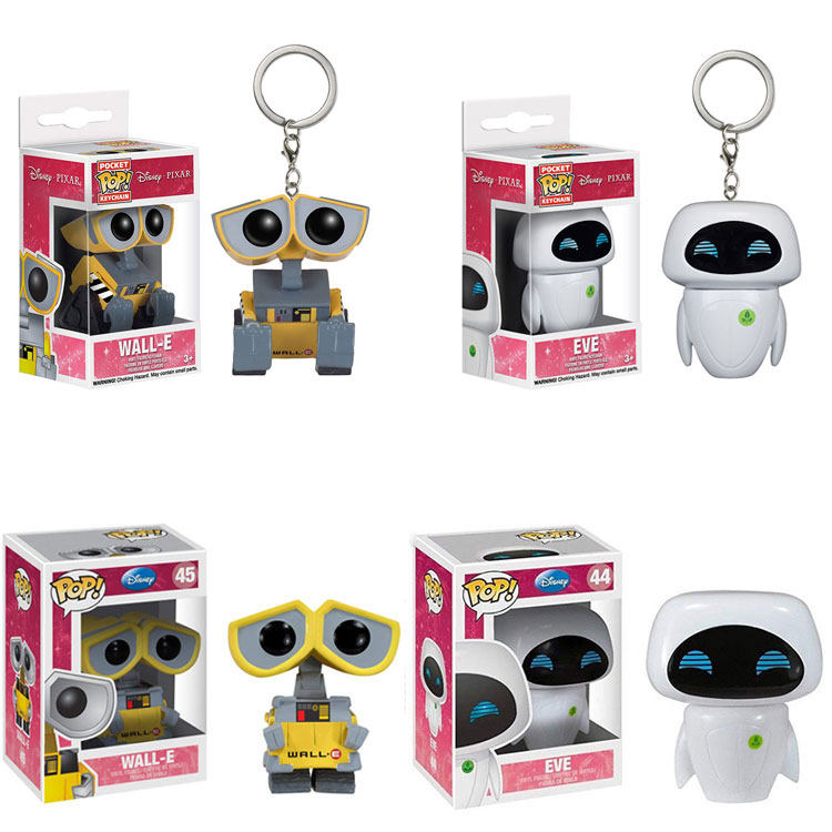Genuine spot Robot Mobilization funko pop Eva EVE Wali wall e keychain model