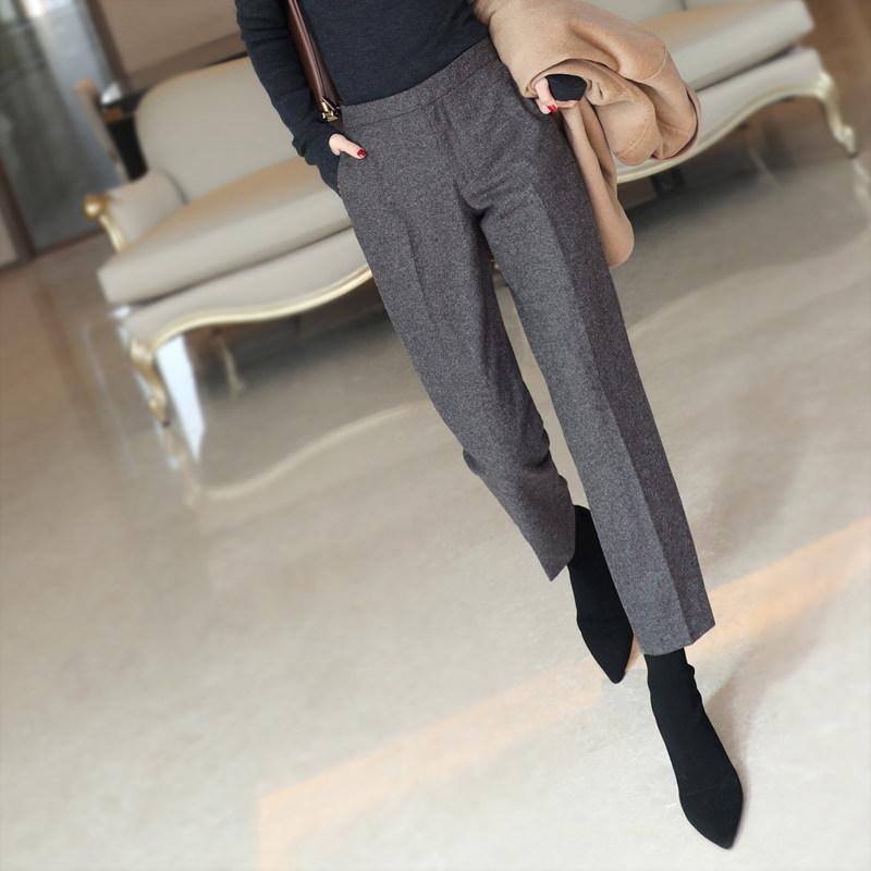 JOLIMENT heavy recommendation commuter BI equipment core dress mid-seam straight pipe temperament professional style