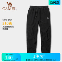 Camel Outdoor Grip Suede Pants Wee Pants Autumn Winter New Antistatic Tech Heat Storage Lock Warm Casual Bungles Pants