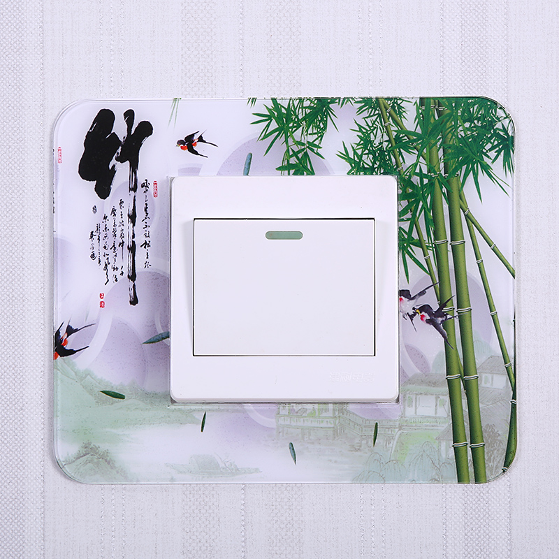 Voltage switch wall - paste protective cover switch socket dust - proof sleeve 86 European modern minimal wall accessories