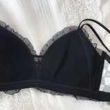 Ретро японское тонкое сексуальное нижнее белье, бюстгальтер пуш-ап, бюстгальтер без косточек, комплект