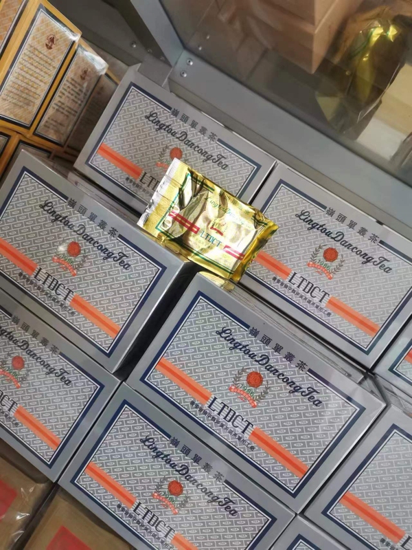 Dancong Tea Chaoshan Kung Fu Tea Phoenix Dancong Tea Oolong Tea Silver Carton Packaging
