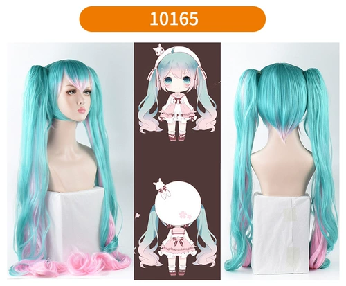 Vocaloid, синий парик, косплей