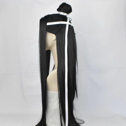 Волшебный предок Дао Лан Ванджи Лан Чжан Кос -парики Ван Ян Древний стиль черный красот Анимация анимация косплей косплей косплей