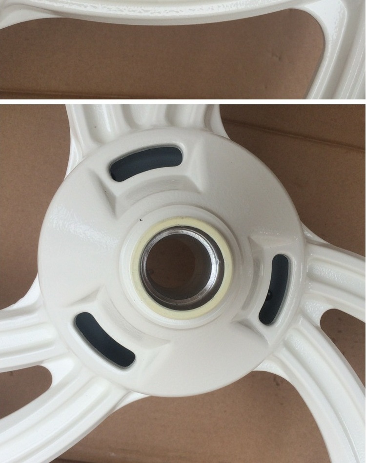 Áp dụng cho việc xây dựng Yamaha bay tới YS250 bánh trước vành trước bánh trước nhôm trắng - Vành xe máy bánh xe moto mini