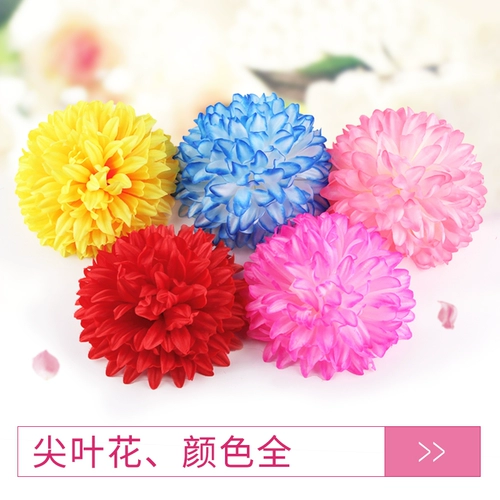 Июнь Yi Performance Hand Flower Dao Simulation Chrysanthemum Plaza Dance Flower Flowor