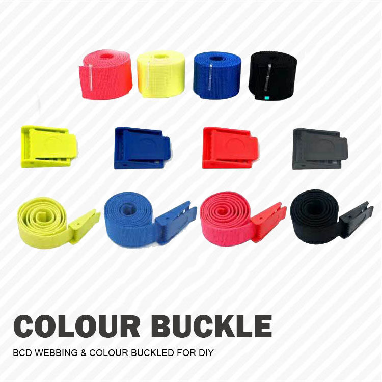 MARSET identical diving counterweight with buckle belt buckle head nylon stainless steel lace buckle accessories webbing