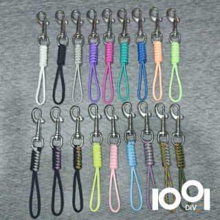 1001316 single-head hook braided paracord buckle