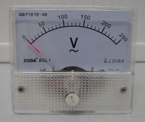 ZODA installed panel meter 85L1 flow-A V 30A 50A pointer AC ammeter voltmeter full specification