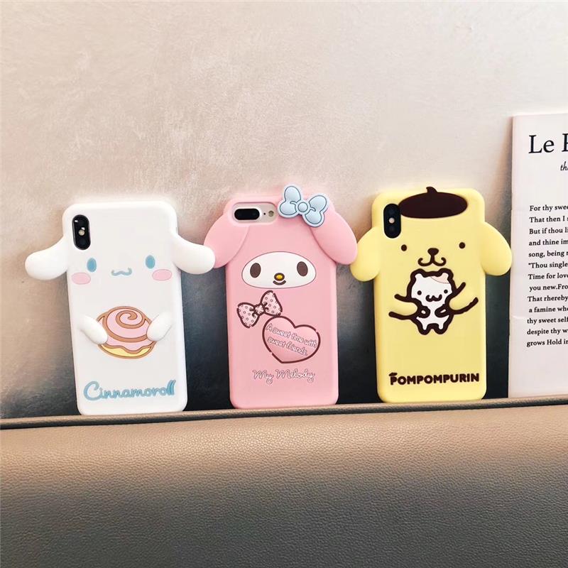 Yugui dog Melody iPhone12 13 14Promax mobile phone protective case Apple 11 silicone XS XR soft shell women