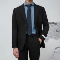 Spring and summer 2021 new suit men slim trend handsome single West men casual Ruffian casual clothes British suit men jacket