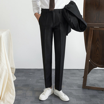 Casual Western pants male Korean version with small foot business positive dress Long pants Young Inren 100 hitch free hot Western-fitting pants male
