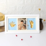 Детские отпечатки рук и ног, чернильная подушечка, сувенир для новорожденных, детская хваталка, отпечаток рук, фоторамка, подарок на день рождения