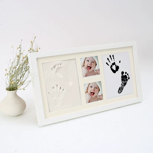 Детские отпечатки рук и ног, чернильная подушечка, сувенир, фоторамка для новорожденных, детская хваталка, памятный отпечаток рук