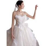 Топ без лямок, летнее свадебное платье для невесты, подходит для подростков