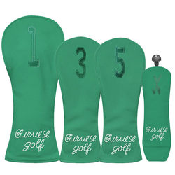 Simple boutique golf club cover No. 1 wooden rod sleeve Golf iron wood rod headhole universal