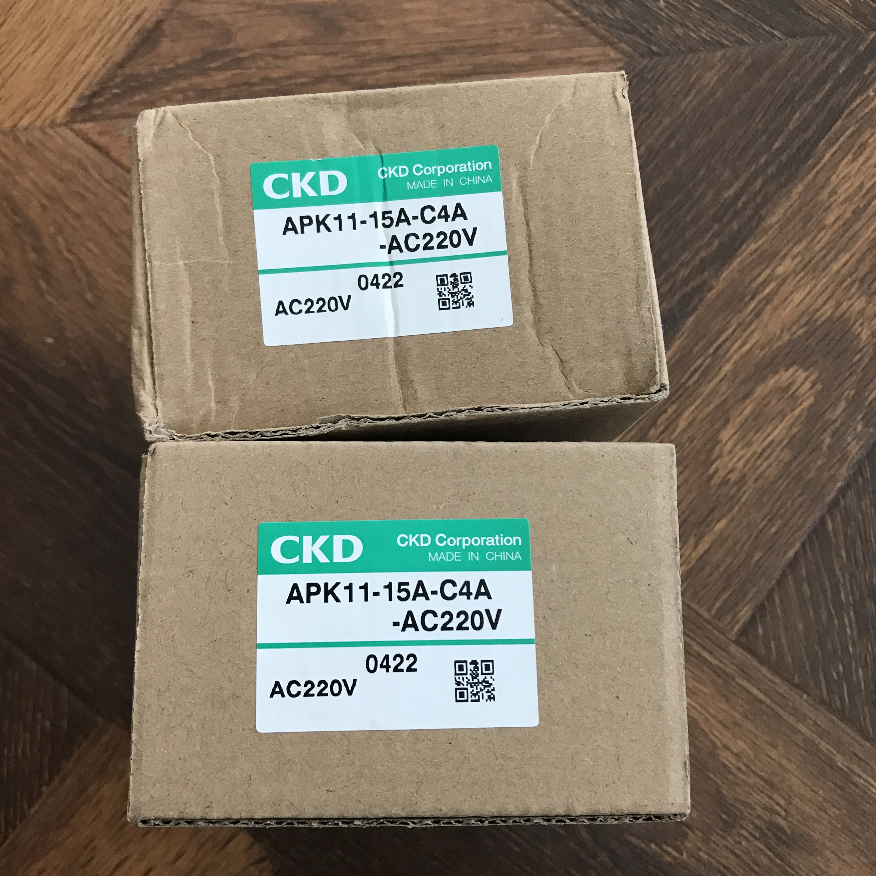 1PC Brand New CKD ADK11 25A 02E DC24V solenoid valve In Box#QW