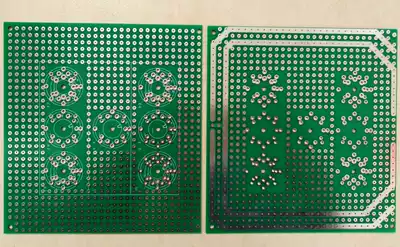 Vacuum tube shed hole board experimental board Bold-level universal circuit board MARANTZ7PCB