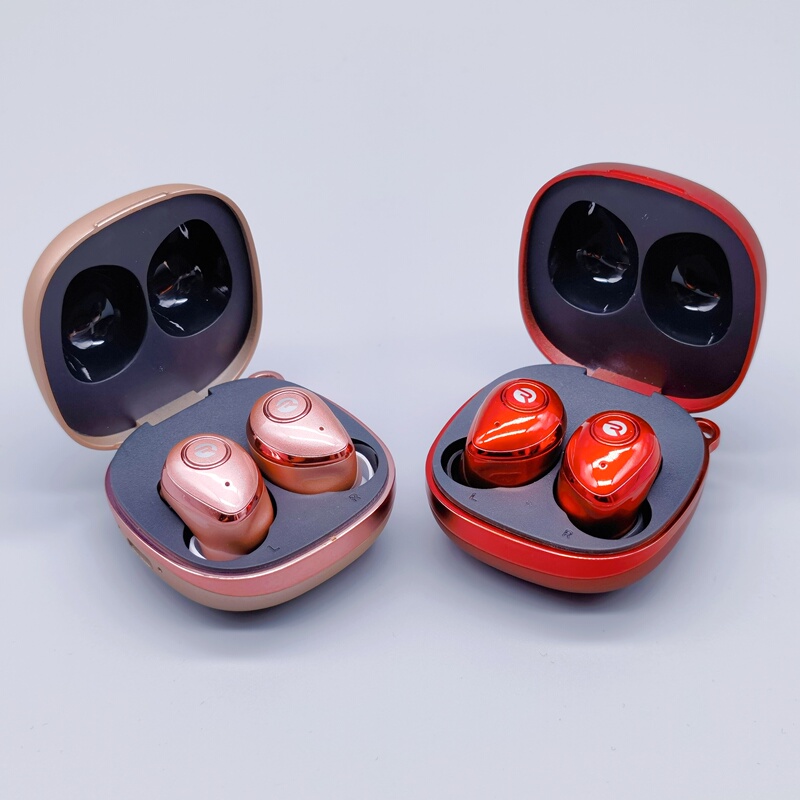 Raycon E55 Pro True Wireless Bluetooth Headphones Support Wireless Charging, Are Lightweight, Compact and Easy to Carry