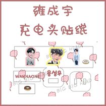 produce101 Yongchengyu charger charging head data cable leather sticker protection sticker