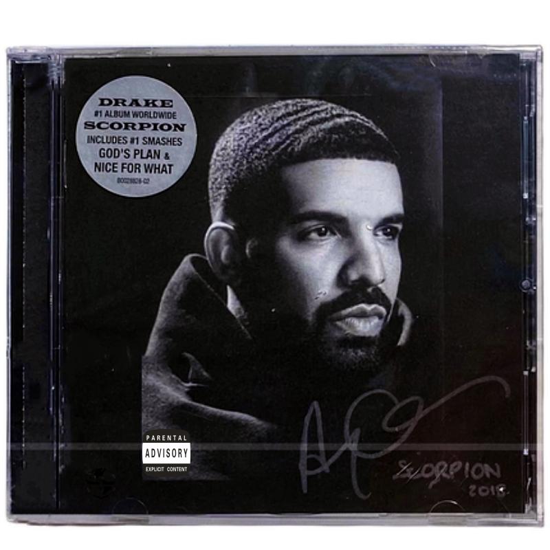 Drake-Scorpion Scorpio Hip-Hop King Original Album 2Cd in Stock