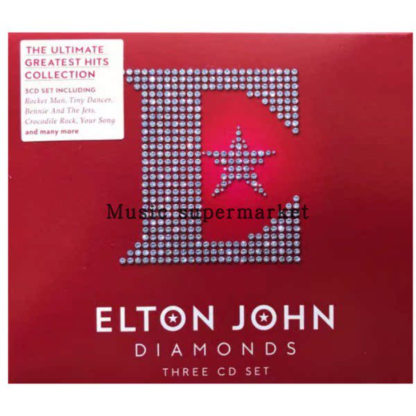 Бриллианты Элтона Джона Elton John 3CD Полное собрание сочинений Музыка Evergreen Original Spot Изображение 1