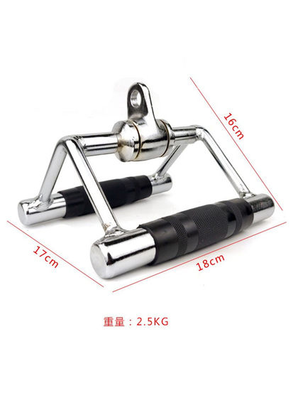Commercial Gym Back Training Rack Accessories Handle Rowing High Pull-Down Grip Handle Lat Pulldown Handle