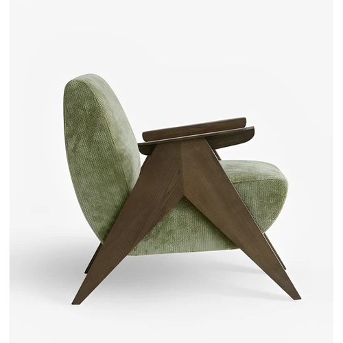 Ткань из натурального дерева, дизайнерский диван для гостиной для отдыха