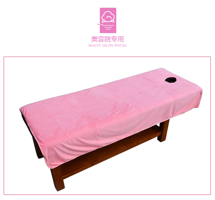 190cm * 80cm thẩm mỹ viện trải giường với lỗ massage sức khỏe câu lạc bộ spa nệm dày có thể giặt dầu