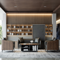 Shunfeng office sofa coffee table combination set simple modern reception business negotiation rest area reception