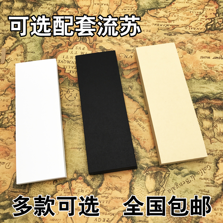 Blank bookmark card diy paper tag card Hand painted Graffiti Kraft paper ancient style creative cute wholesale
